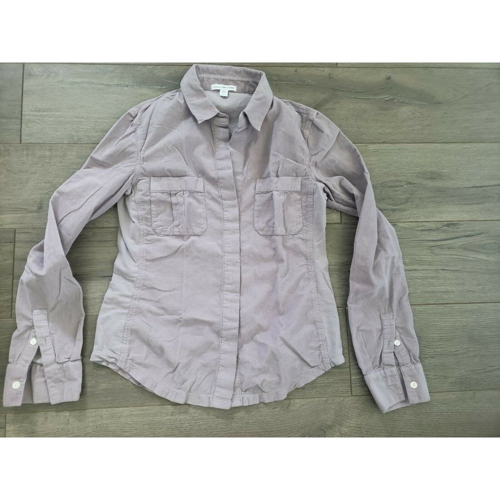 Standard James Perse 2 Corduroy Button Down Shirt - Picture 1 of 8